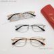 Replica Cartier Santos de Eyeglasses ct0347o Silver frame Rectangular lenses (4)_th.jpg